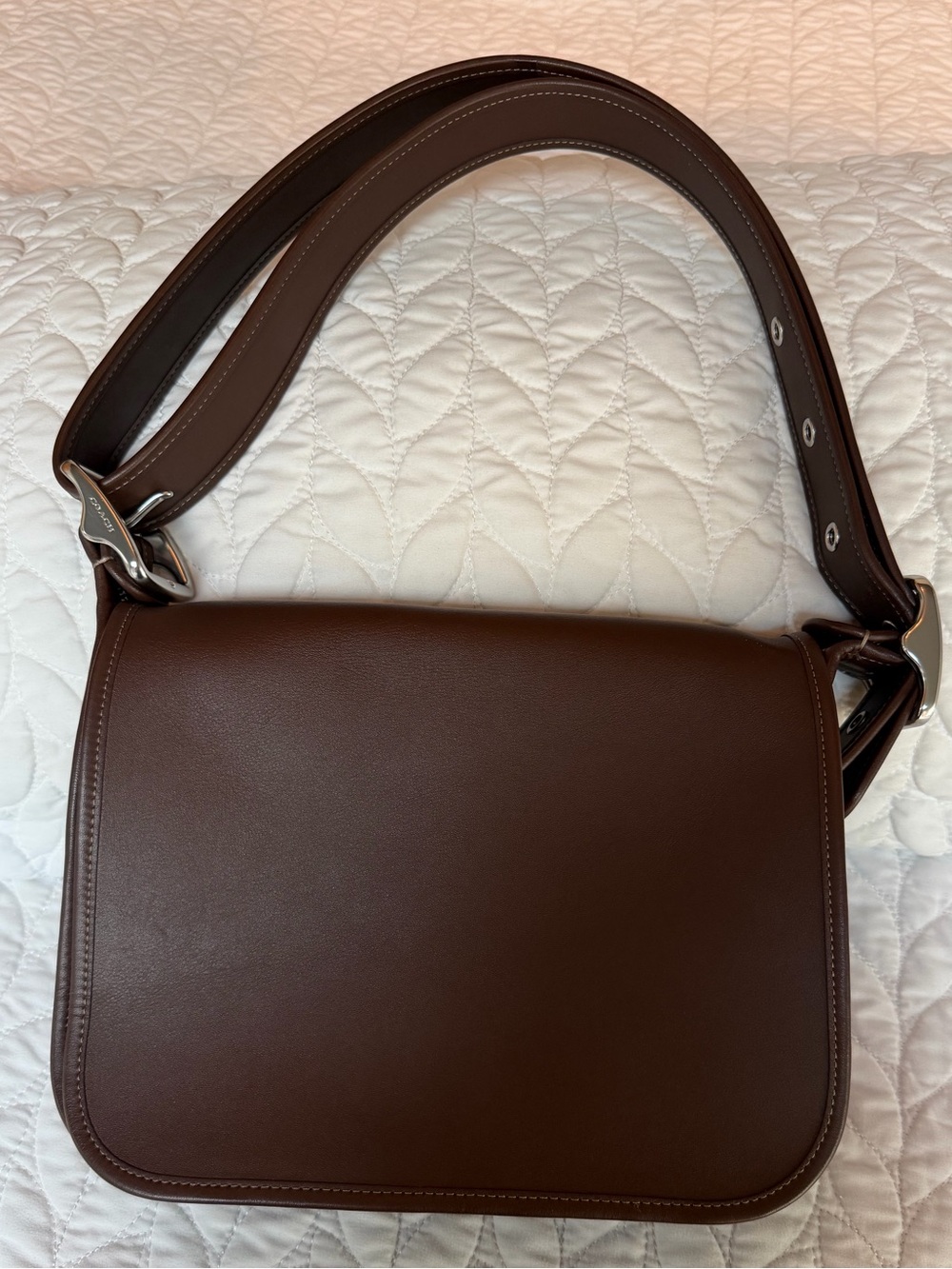The Coach Patricia Legacy Re-edition 1997 in Maple with Silver hardware